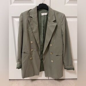 Green mango blazer